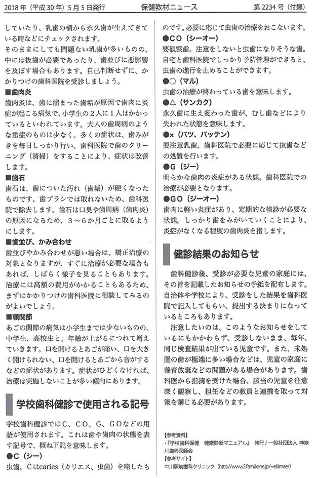 歯科健診　解説