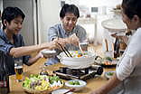 家族で食事